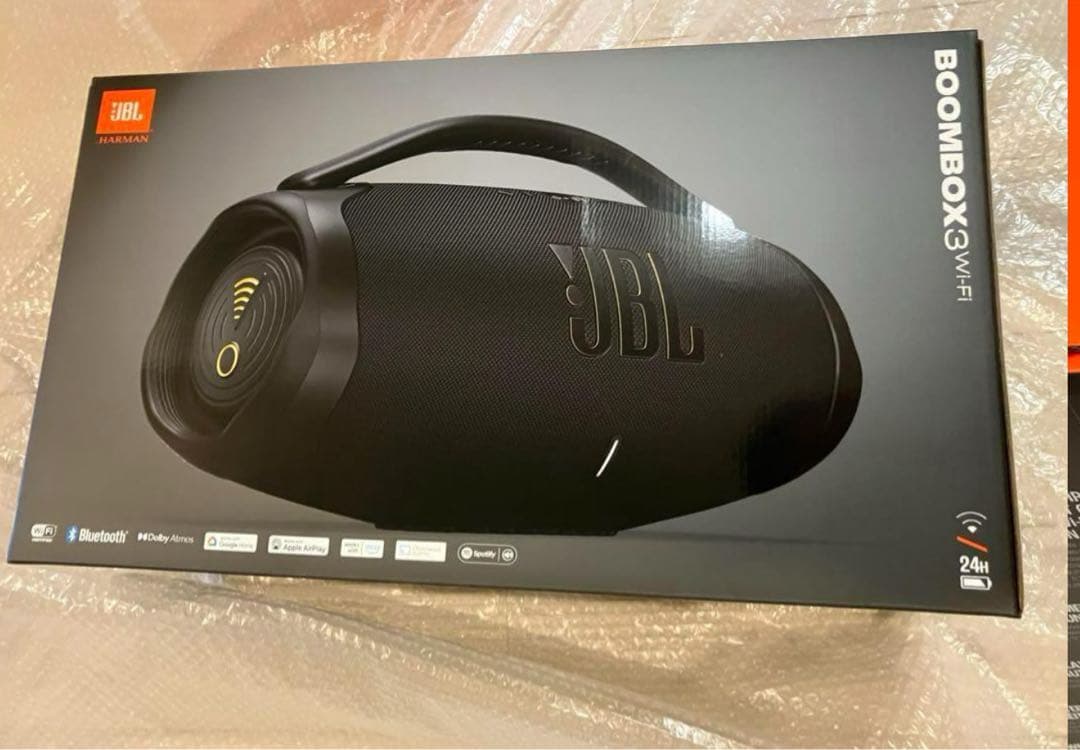 スピーカー・ウーファー JBL BoomBox 3 Wifi JBL Boombox 3 Wi-Fi | ポータブルWi-Fi / Bluetooth スピーカー