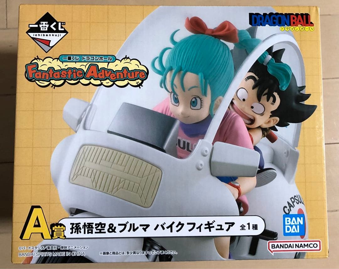 新品未開封】一番くじドラゴンボール A賞 ブルマ 悟空 バイク - メルカリ