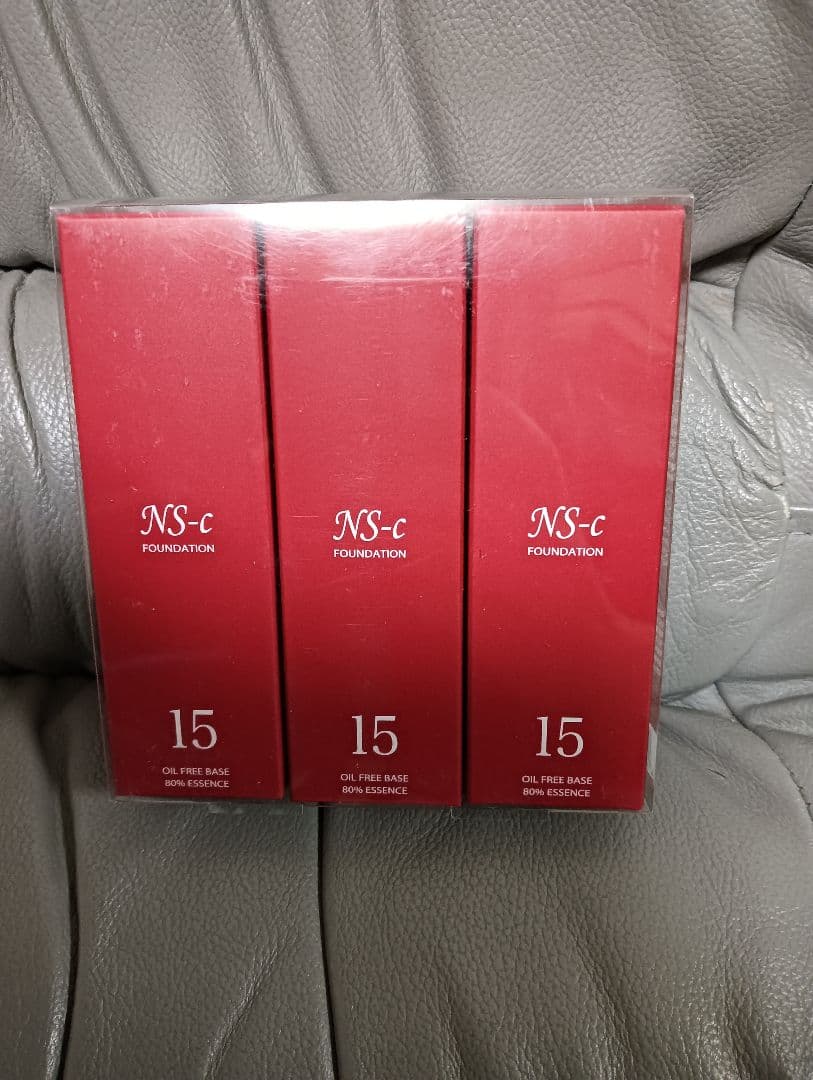 期間限定　NS-c ファンデーション 30ml 3本セット　15番 ナチュラルスィートファンデーションS肌色ミックスタイプ（30ml