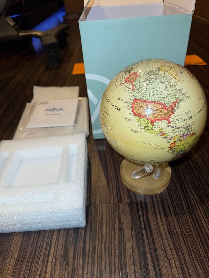 MOVA(ムーバ) Mova Globe Antique Beige 6 Amazon.com: MOVA Globe – Political Map Yellow 6” | Vintage-Style