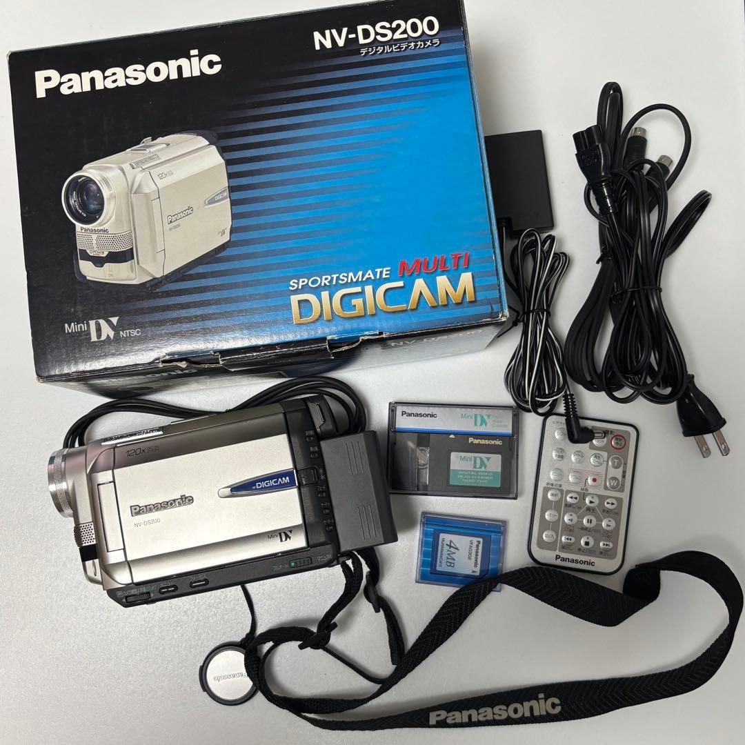 【中古美品】 Panasonic NV-DS200 ビデオカメラ miniDV 楽天市場】【中古】Panasonic パナソニック NV-DS200 ビデオカメラ