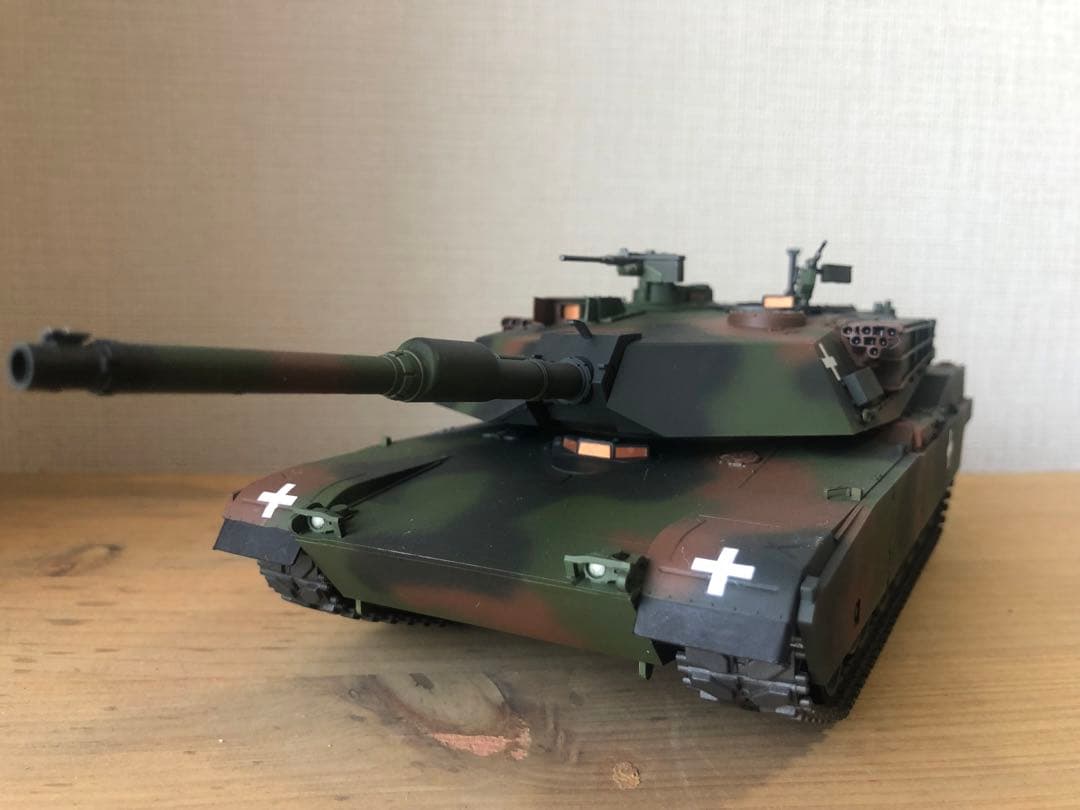 軍　M1A1 戦車　プラモデル ウクライナへ供与された「M1A1エイブラムス」がタミヤからスケール限定