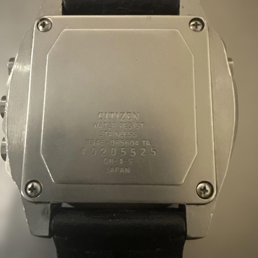 CITIZEN アナデジ ジェットダイバー 80s レア ホワイト