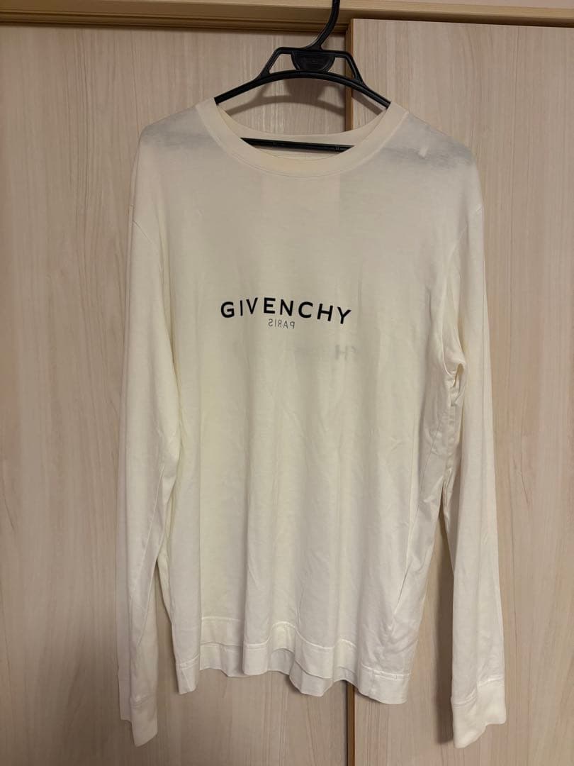 GIVENCHY ホワイト 長袖Tシャツ S 楽天市場】ジバンシー GIVENCHY ロンT ロングTシャツ メンズ 長袖 ロゴ