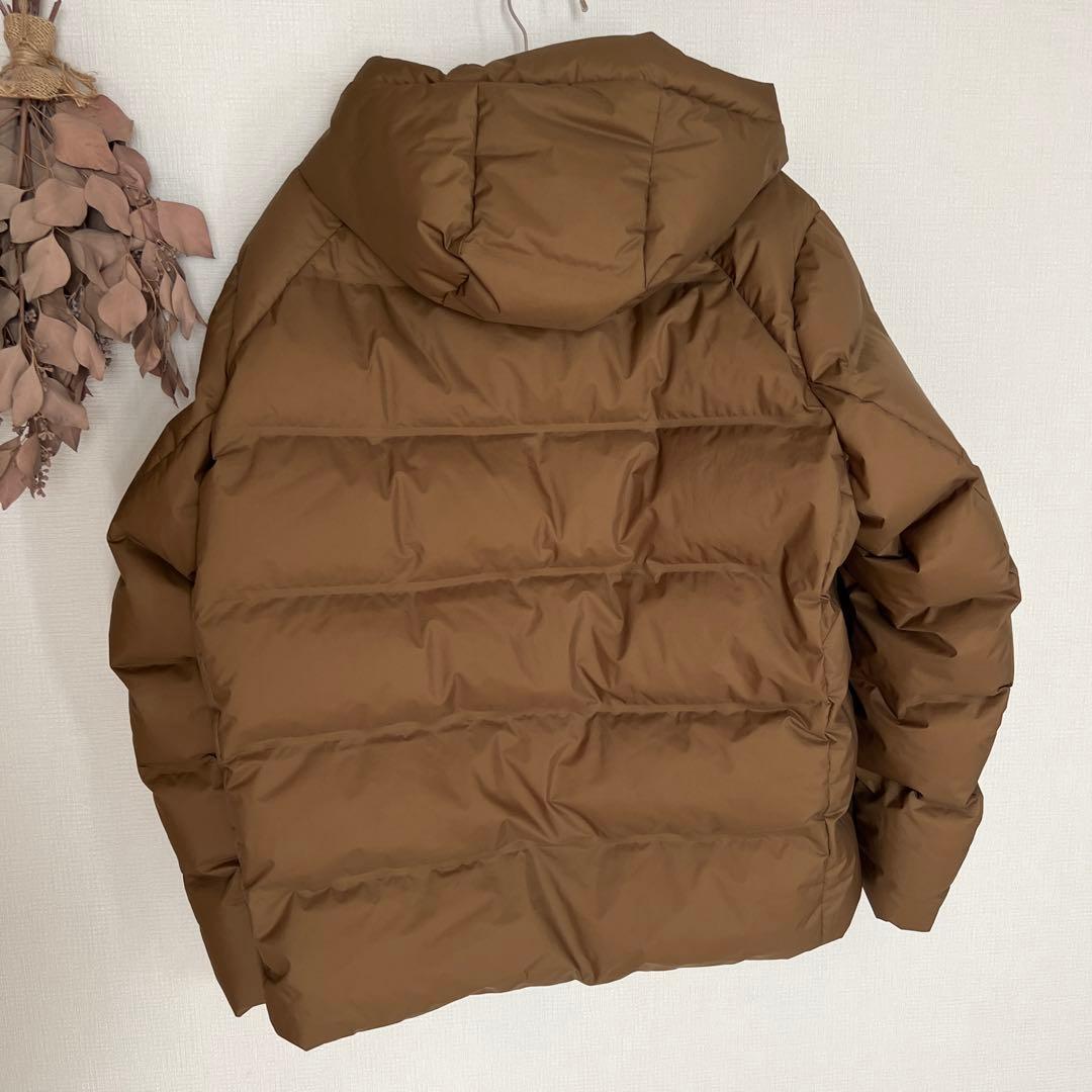 UNIQLO ユニクロ シームレスダウンパーカー ブラウン キャメル XXL