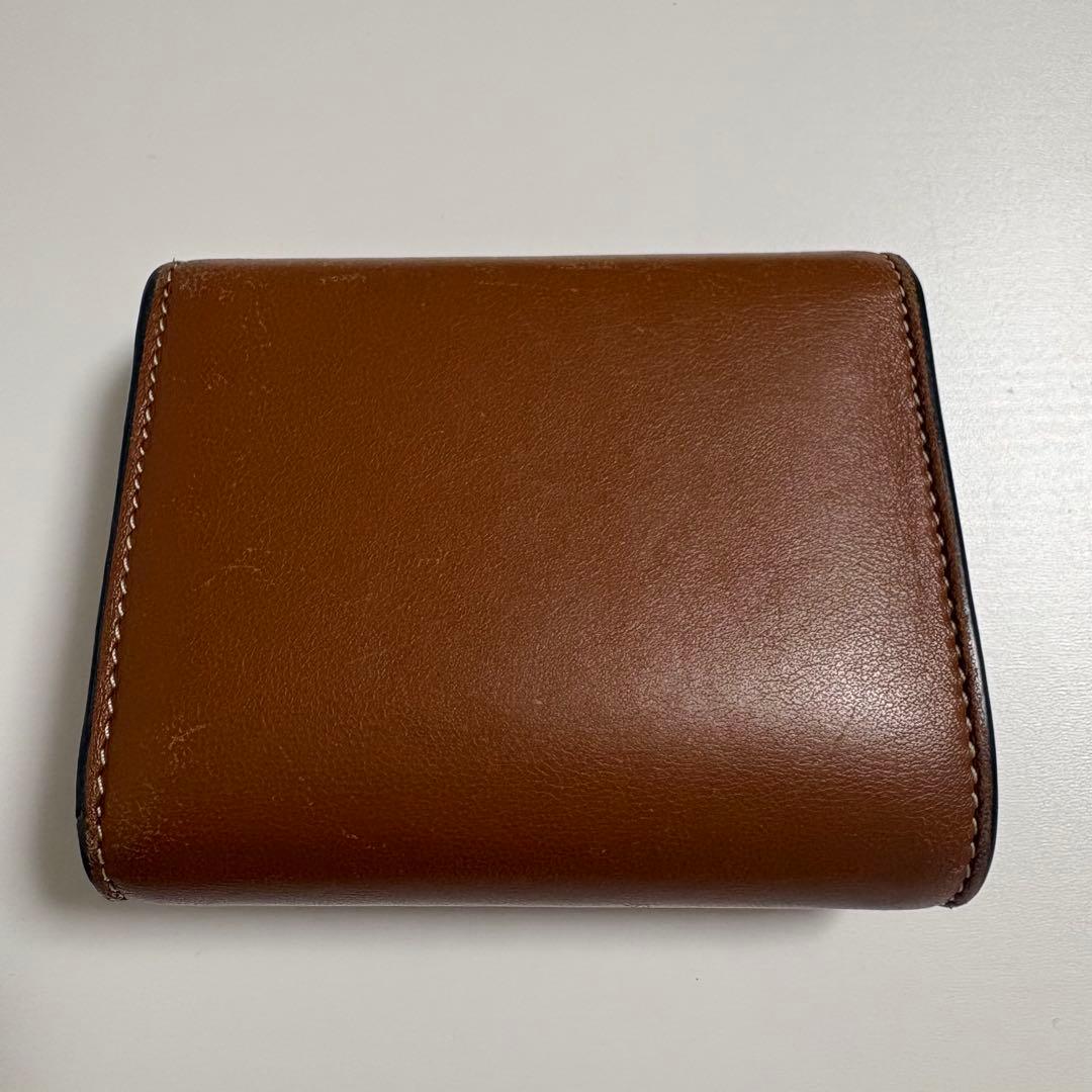 CELINE トリオンフ ブラウン 三つ折り財布 - メルカリ