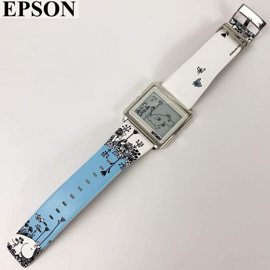 希少 廃盤 電池交換済 美品 スマートキャンバス エプソン ムーミン