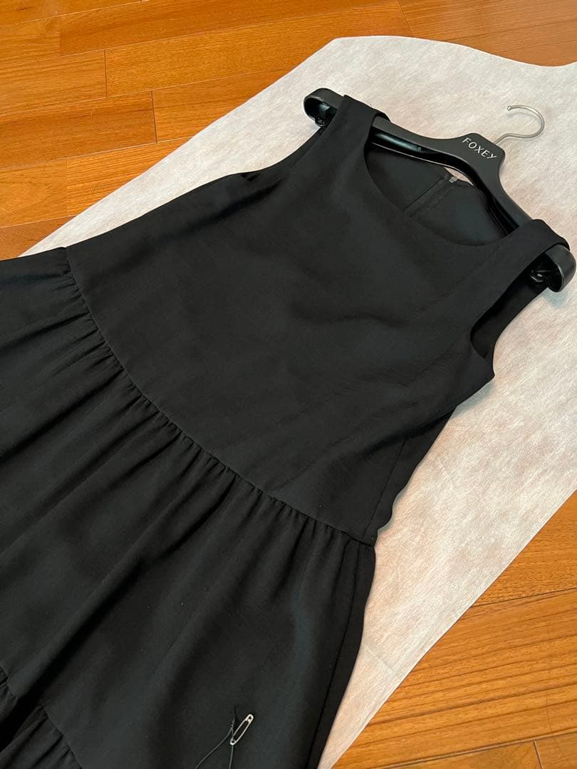 フォクシー☆FOXEY☆ワンピースNantucket Dress☆ネイビー 38