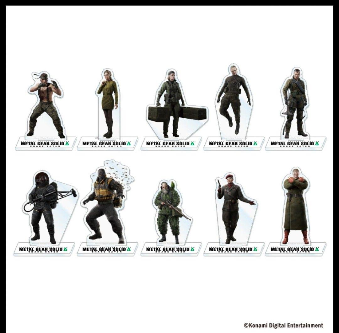MGS3デルタ 10種 アクリルスタンド メタルギアソリッド パルコ PARCO