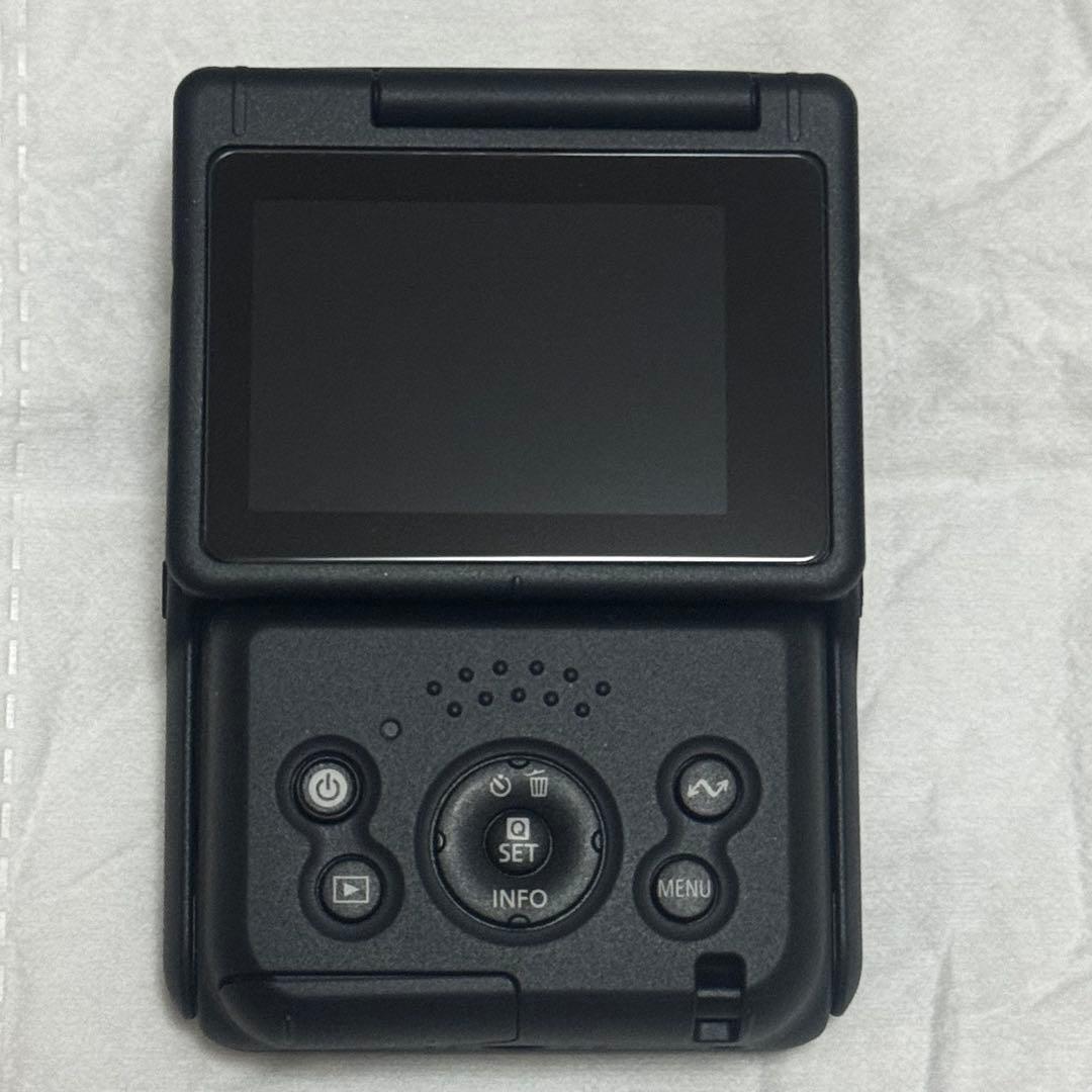 【i】Canon PowerShot V10ブラック デジカメ