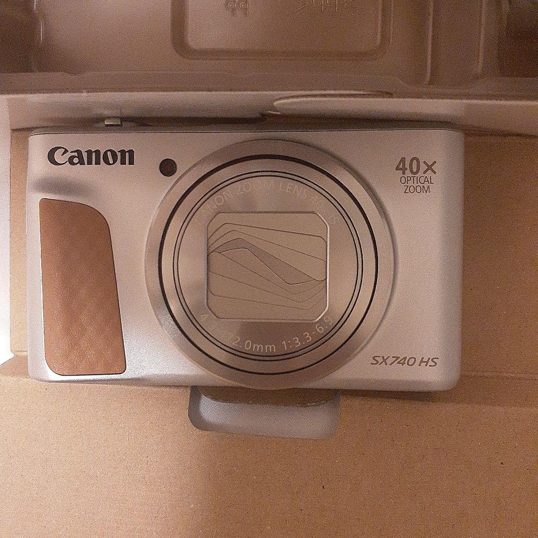 ★極美品展示品★Canon PowerShot SX740 HS シルバー