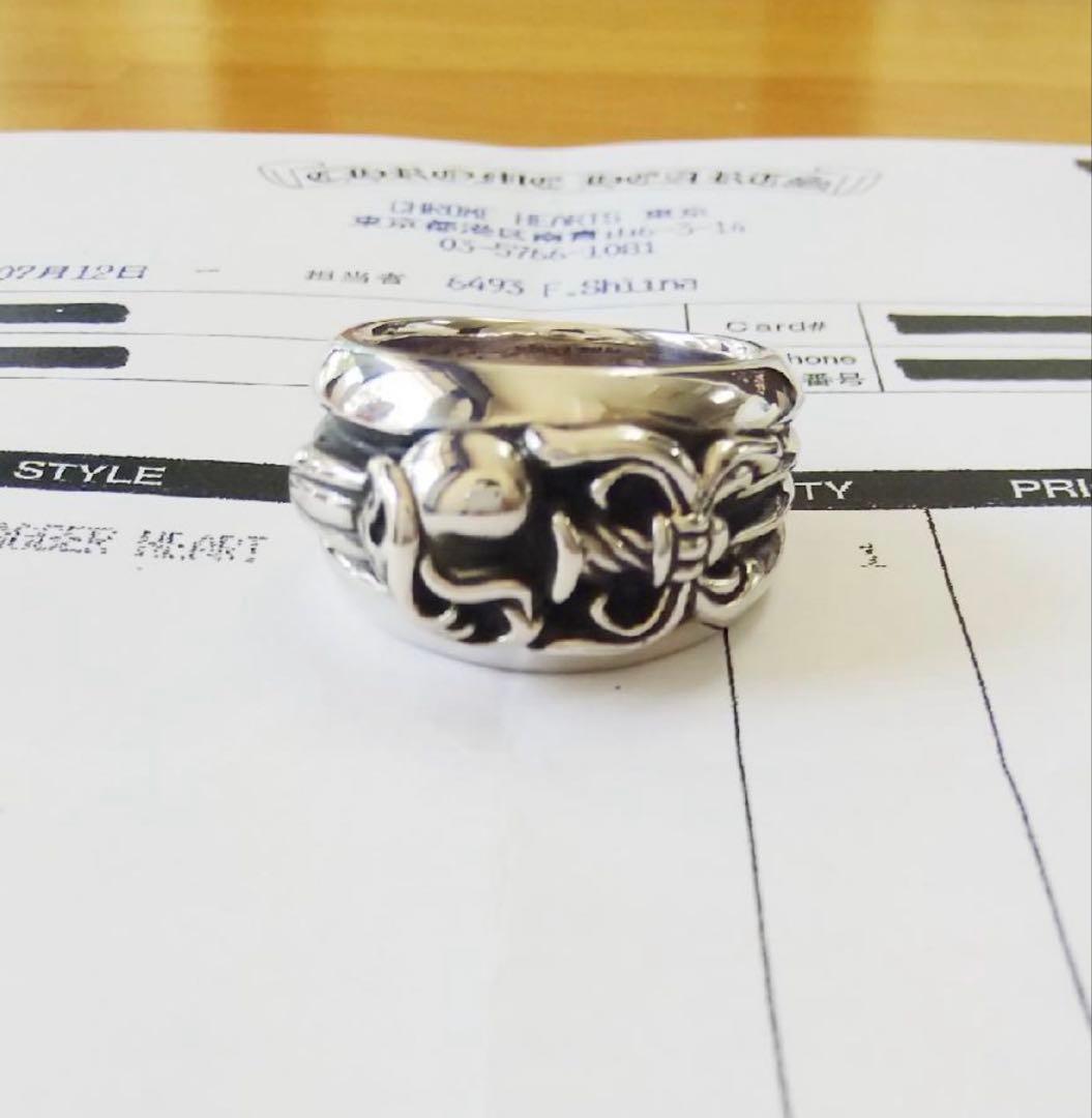 ダガーハートリング　18号 CHROME HEARTS（クロムハーツ） ダガーリング パヴェ ダイヤモンド 18
