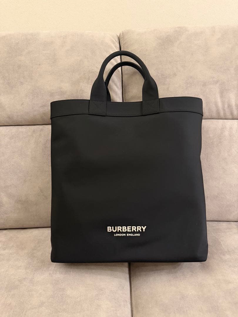 BURBERRY ブラック トートバッグ BURBERRY（バーバリー） トートバッグ メンズ レディース 縦型 2way