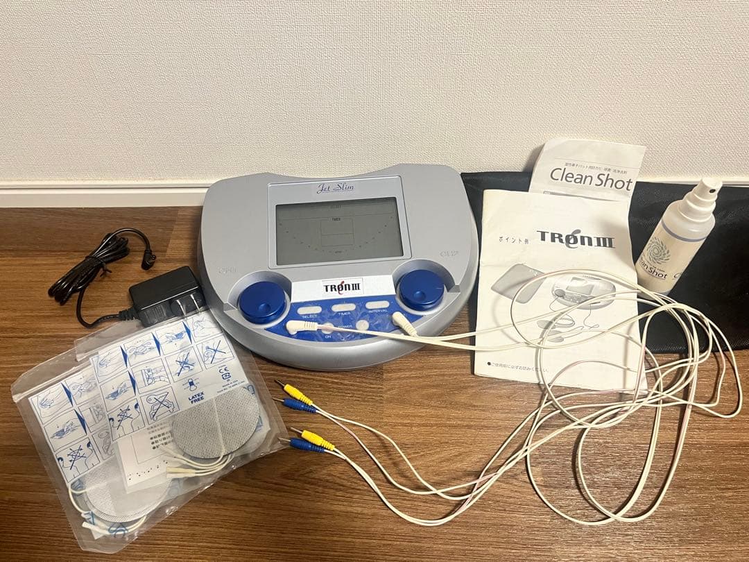 イートロンⅢ テクノリンク　説明書、パット在り　EMS 美容機器