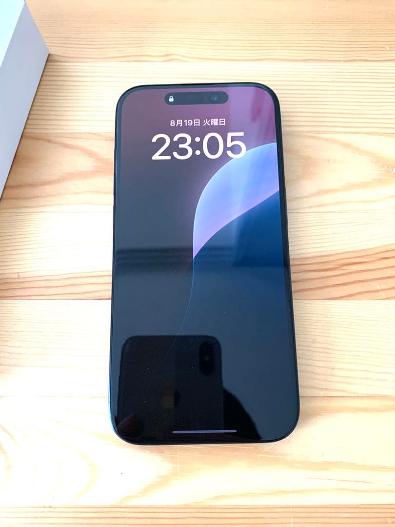 iPhone15 Pro 128GB ブルーチタニウム 美品 SIMフリー iPhone 15 Pro 128GB - ブルーチタニウム（SIMフリー）[整備済製品