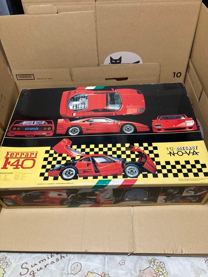 フジミ1/12フェラーリＦ40ダイキャストNOVA Amazon.co.jp: フジミ FUJIMI 1/12 フェラーリ Ferrari F40 ダイ
