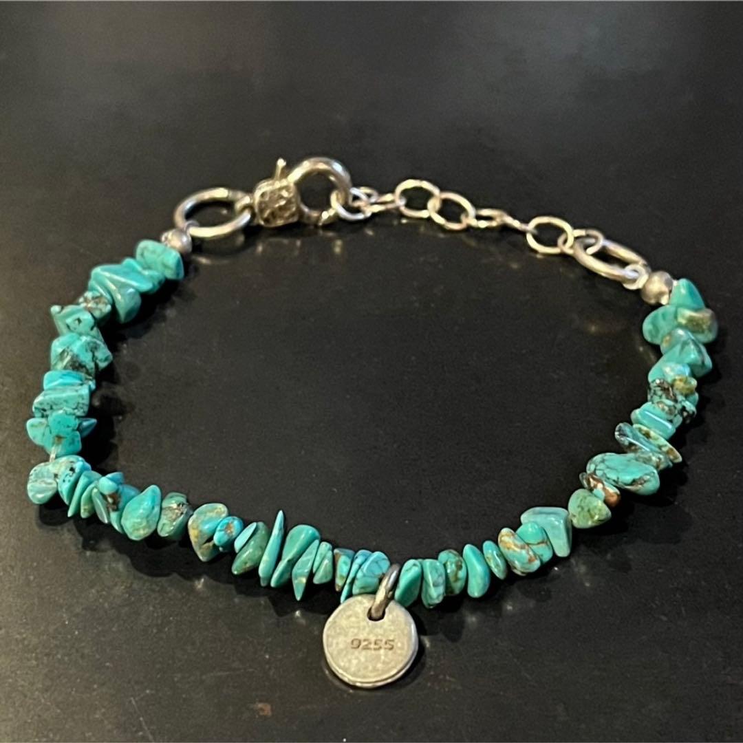 SILVER925 TURQUOISE BRACELET/シルバー/ブレスレット 海の青、空の青。純銀ターコイズバングル シルバーアクセサリー
