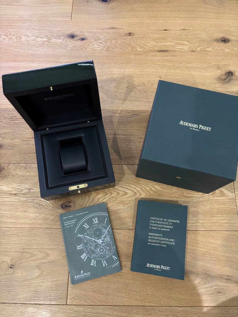 audemars piguet オーデマピゲ　 空箱　付属品あり Yahoo!オークション -「オーデマピゲ 箱」の落札相場・落札価格