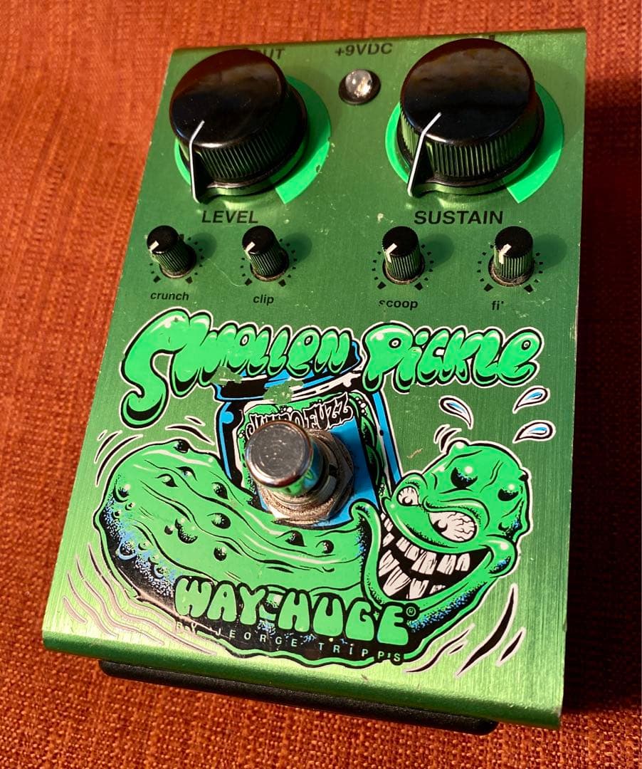 ギター WHE402DD SwollenPickleDirtyDonnyEdition Way Huge Swollen Pickle Dirty Donny Edition Jumbo Fuzz Pedal