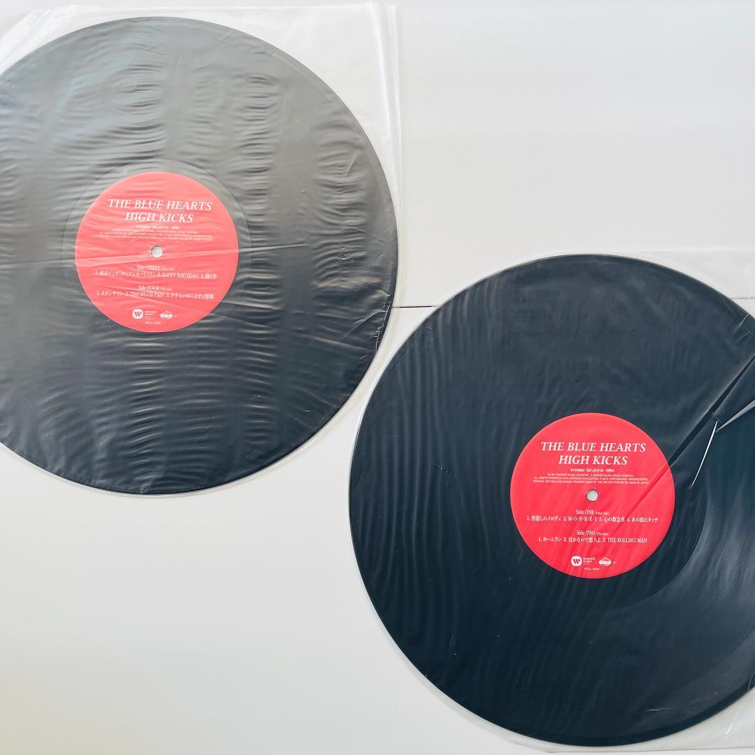レコード2枚組 ザ・ブルーハーツ ハイ・キックス THE BLUE HEARTS