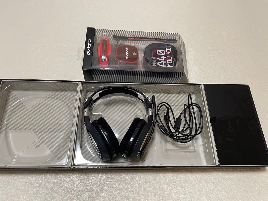 astro A40 ゲーミングヘッドセット MOD KIT付き Amazon.co.jp: Logicool G ASTRO Gaming A40 ゲーミングヘッドセット +