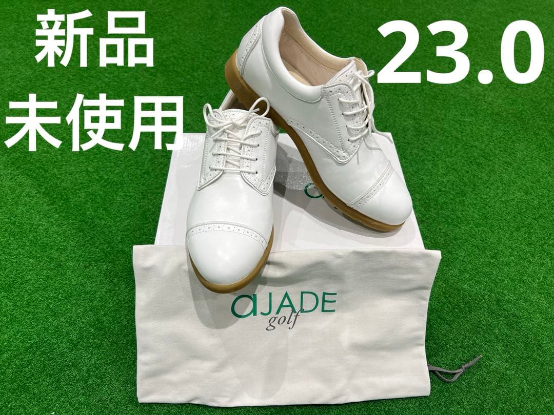 アジェイド（AJADE） スパイク レディースAJL-002 WHT aJADE（アジェイド） スパイクゴルフシューズ ウィメンズ AMANDA