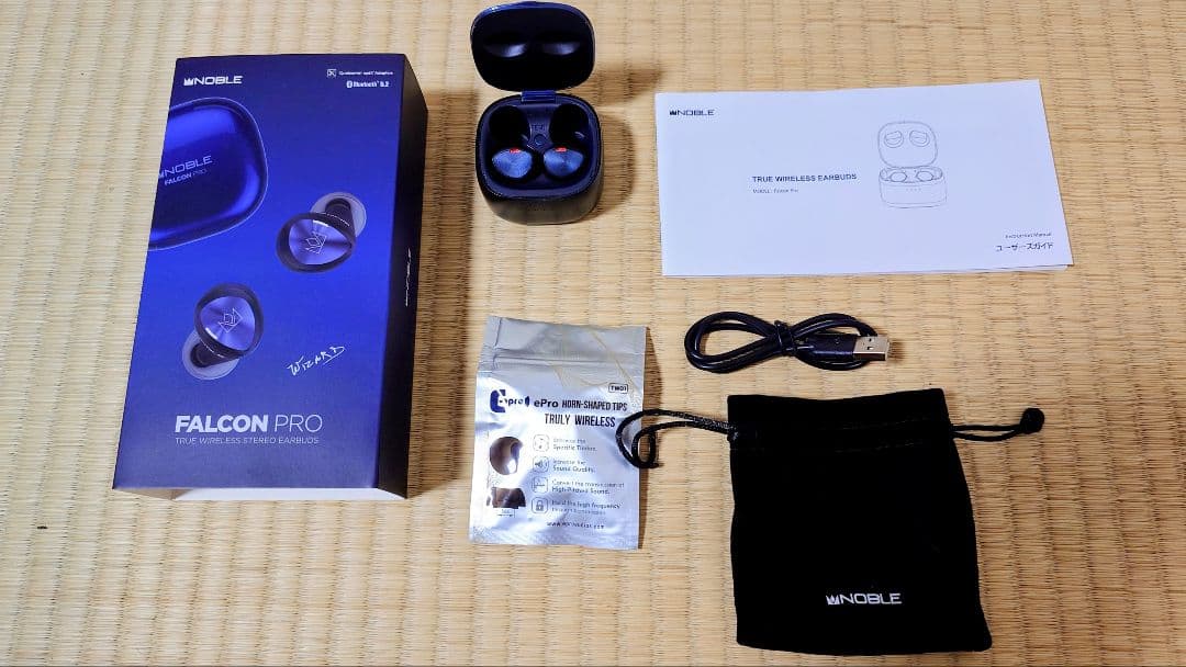 NOBILE FALCON PRO ワイヤレスイヤホン Noble Audio FALCON PRO TWS Earphones | Qualcomm® aptX™