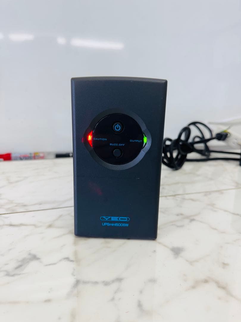 正弦波 UPS ユタカ　電機製作所　UPSmini500SW 停電　蓄電　軽量 UPSmini500SW