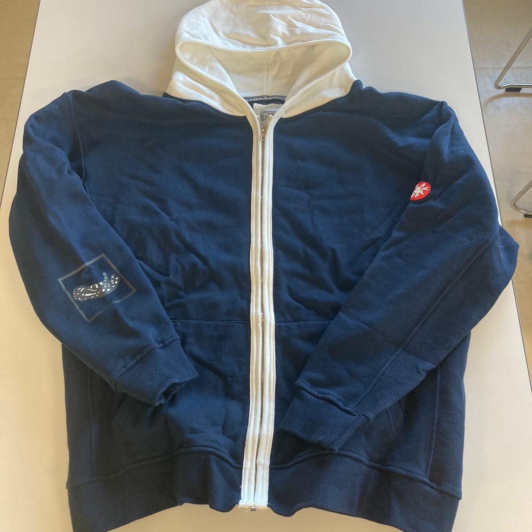 CAV EMPT ジップパーカー ネイビー　C.E 初期 CAVEMPT C.E (シーイー)】 パーカー│WACKO MARIA（ワコマリア