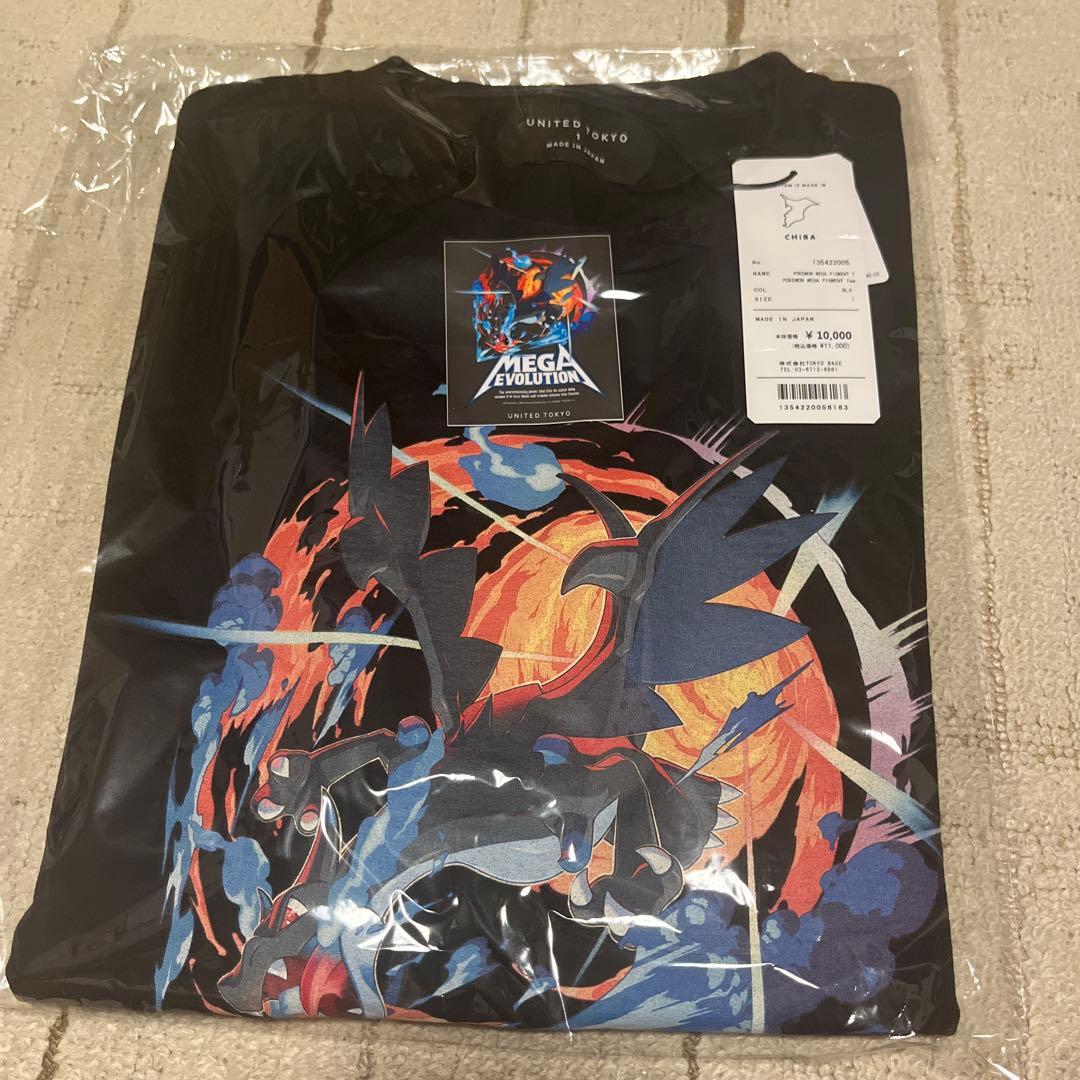 united Tokyo リザードン メガ進化 Tシャツ サイズ1 ポケモン - メルカリ
