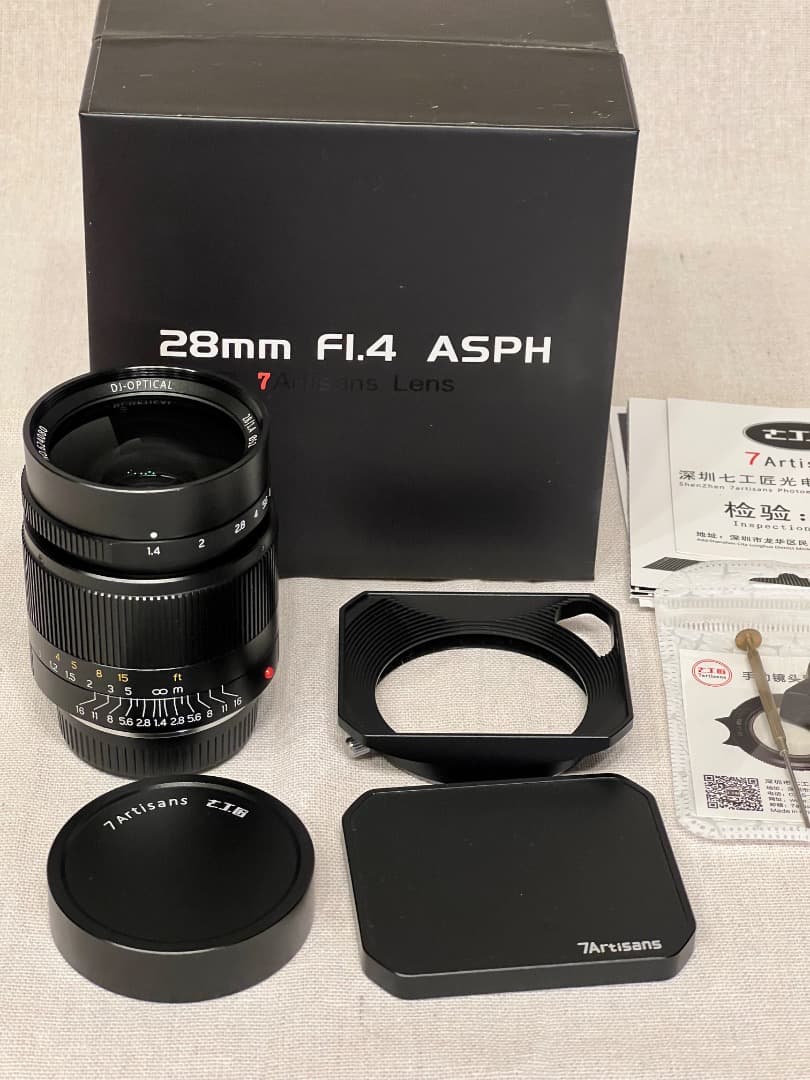 七工匠 7Artisans 28mm F1.4 ASPH ライカMマウント