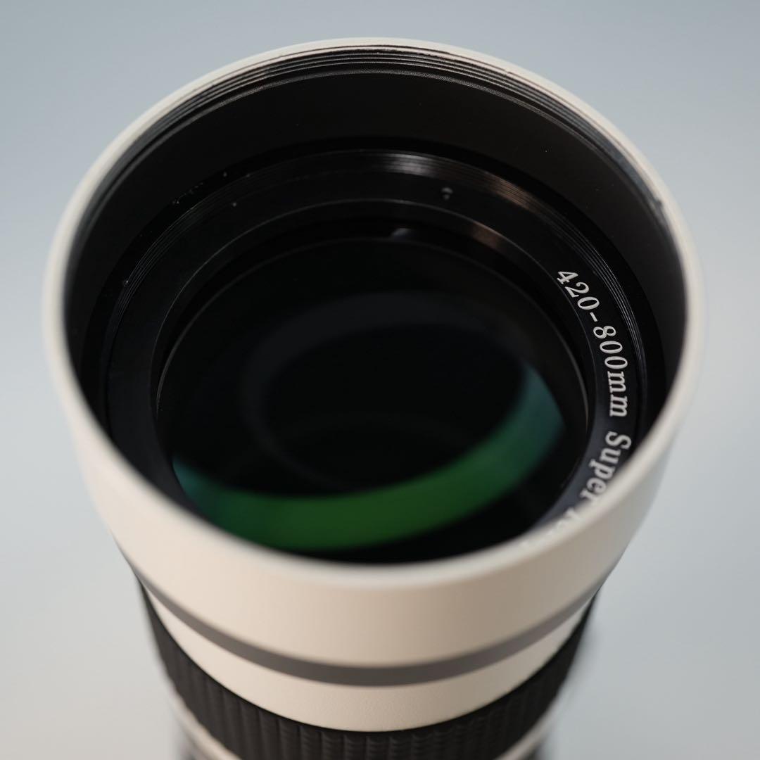 VARI PENTAX Kマウント用420-800mm 超望遠レンズ白z0011