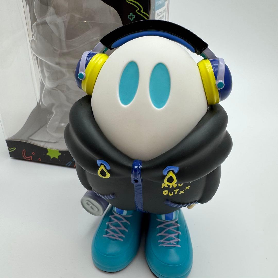 ななしのおばけちゃん ヘッドホンおばけ ソフビ Nanashi no Obake