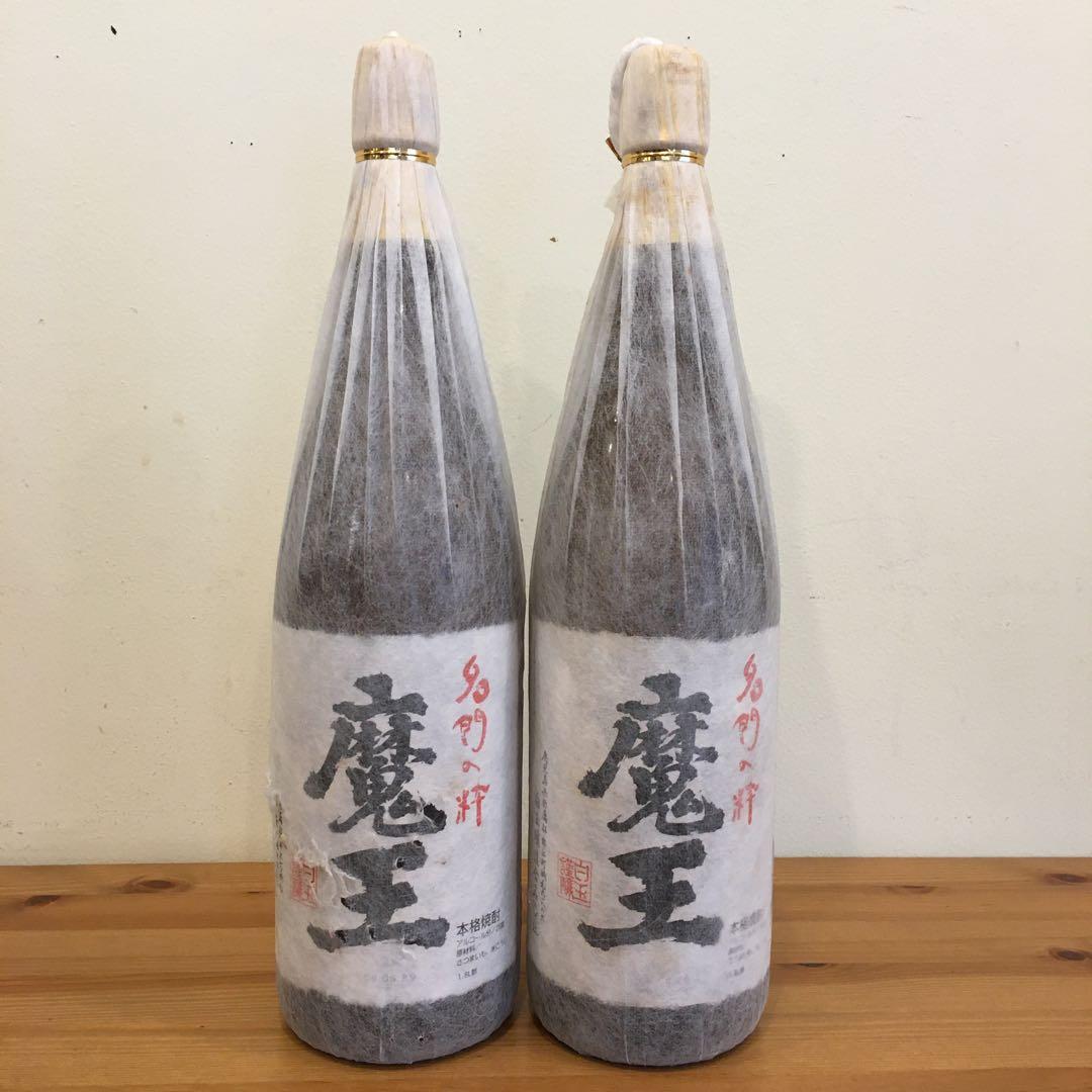【古酒 】魔王 一升瓶 2本セット 魔王 魔王720ml＆魔球720ml 2本セット : リカーステーション酒市場