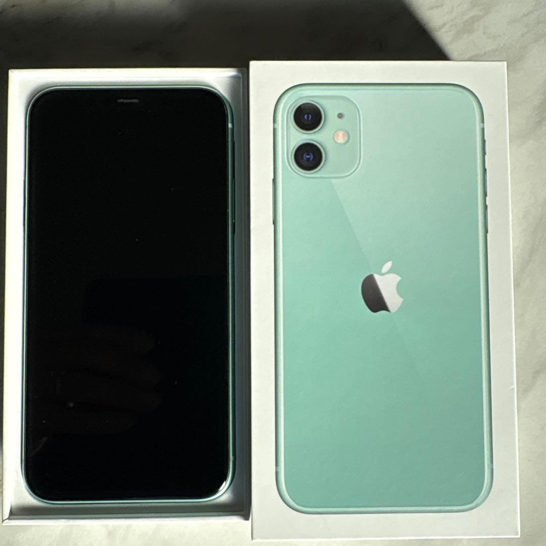 【美品】iPhone11 Green 128GB Amazon.com: Apple iPhone 11, 128GB, Green - Unlocked (Renewed