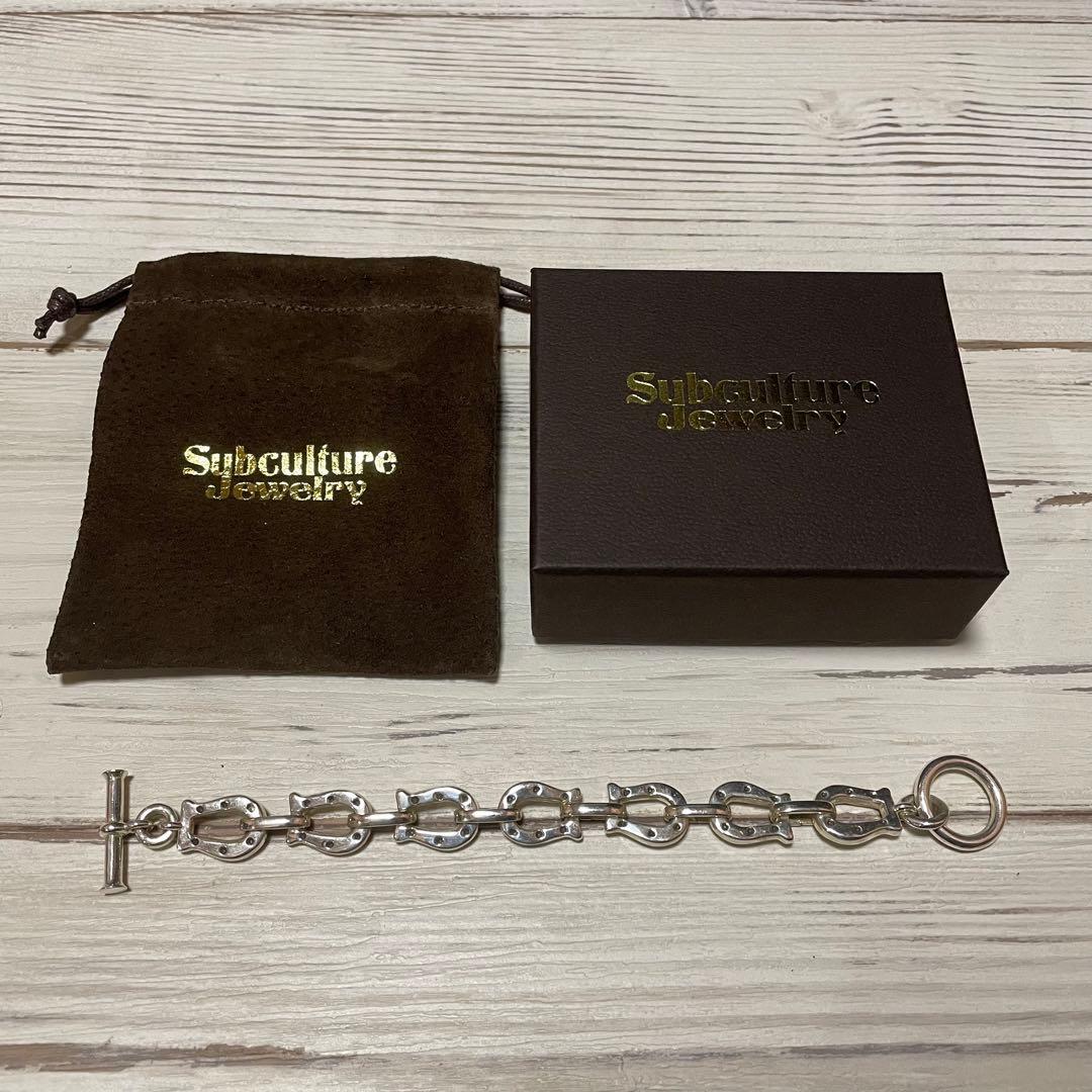 キムタク 私物 SUBCULTURE サブカルチャー ホースシュー ブレスレット