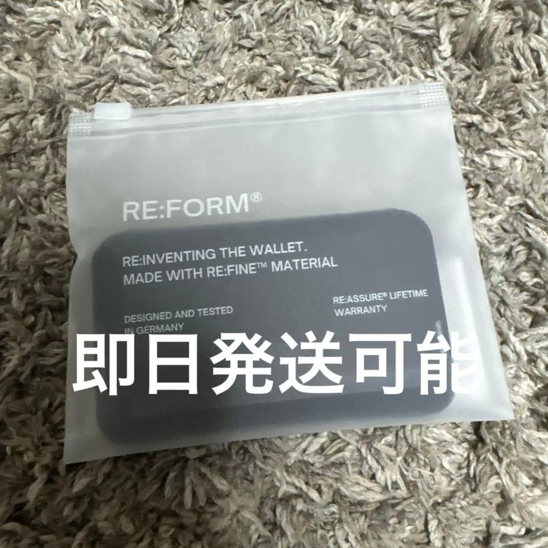 RE:FORM® RE:01 ミニマリストウォレット 財布 RE:FORM® RE:01 (コインスリーブ)