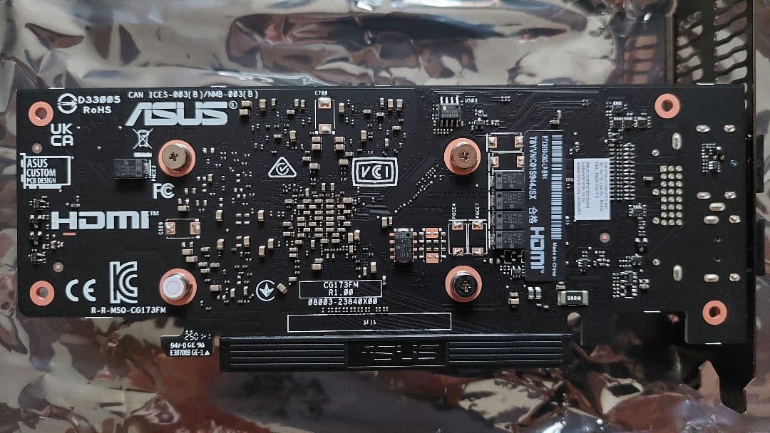 グラフィックボード・グラボ・ビデオカード ASUS GeForce RTX 3050 LP OC Edition 6GB