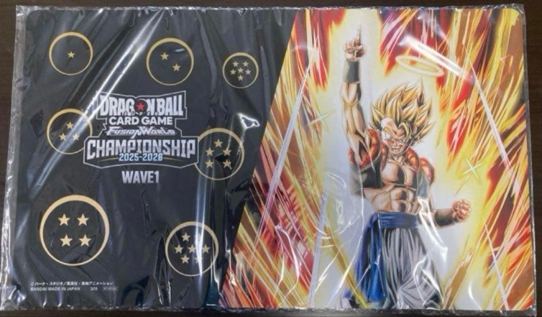 ゴジータ　プレイマット　エリア予選　フュージョンワールド　WAVE1 ゴジータ プレイマット エリア予選 チャンピオンシップ WAVE1 未開封