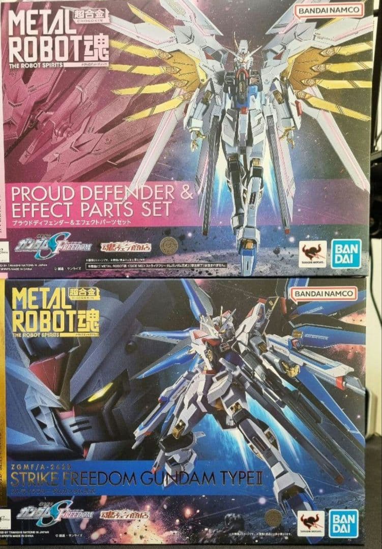L ROBOT魂シリーズのガンダムフィギュア2点 マイフリ seed 楽天市場】METAL ROBOT魂 ＜SIDE MS＞ ストライクフリーダムガンダム