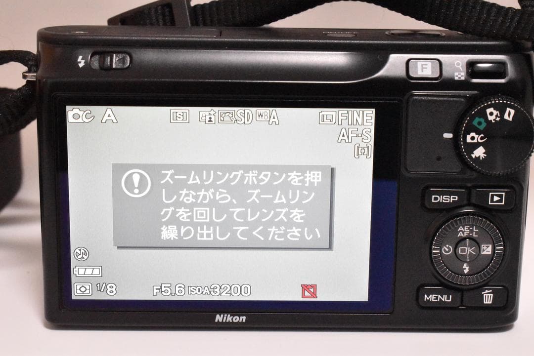 【美品】Nikon 1 J2 ブラック 10-30mmレンズキット