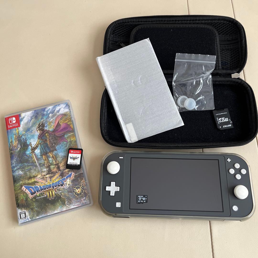 Nintendo Switch Lite グレー +ドラゴンクエストIII Amazon.com: Nintendo Switch Lite - Gray : Electronics
