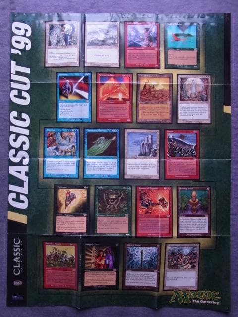 非売品　ポスター　マジック・ザ・ギャザリング　第6版クラシック99　MTG 楽天市場】マジックザギャザリング MTG 第6版 クラシック 6ED 英語版