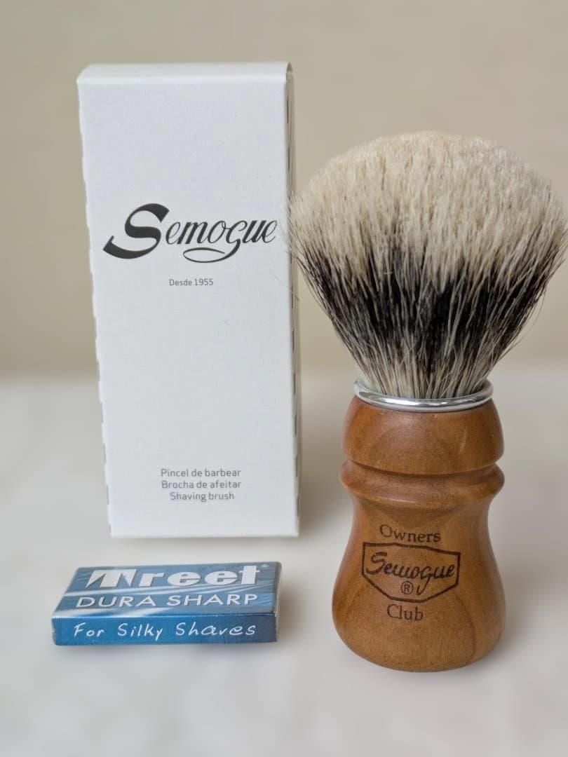 Semogue SOC C5 Mistura Finest シェービングブラシ Shaving Brush Semogue SOC-C5 Finest Mistura, Cherry Wood 24 mm