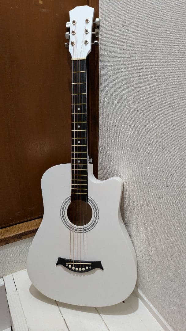 ホワイト アコースティックギター 【未使用品】 アコースティックギター 初心者 Legend by Aria FG-15/WH アリア
