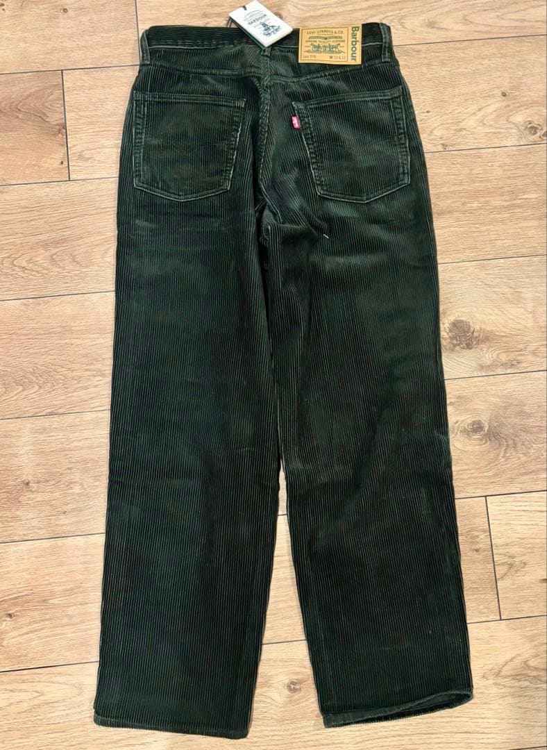 Barbour × Levi's 578 コーデュロイトラウザー34リーバイス - メルカリ