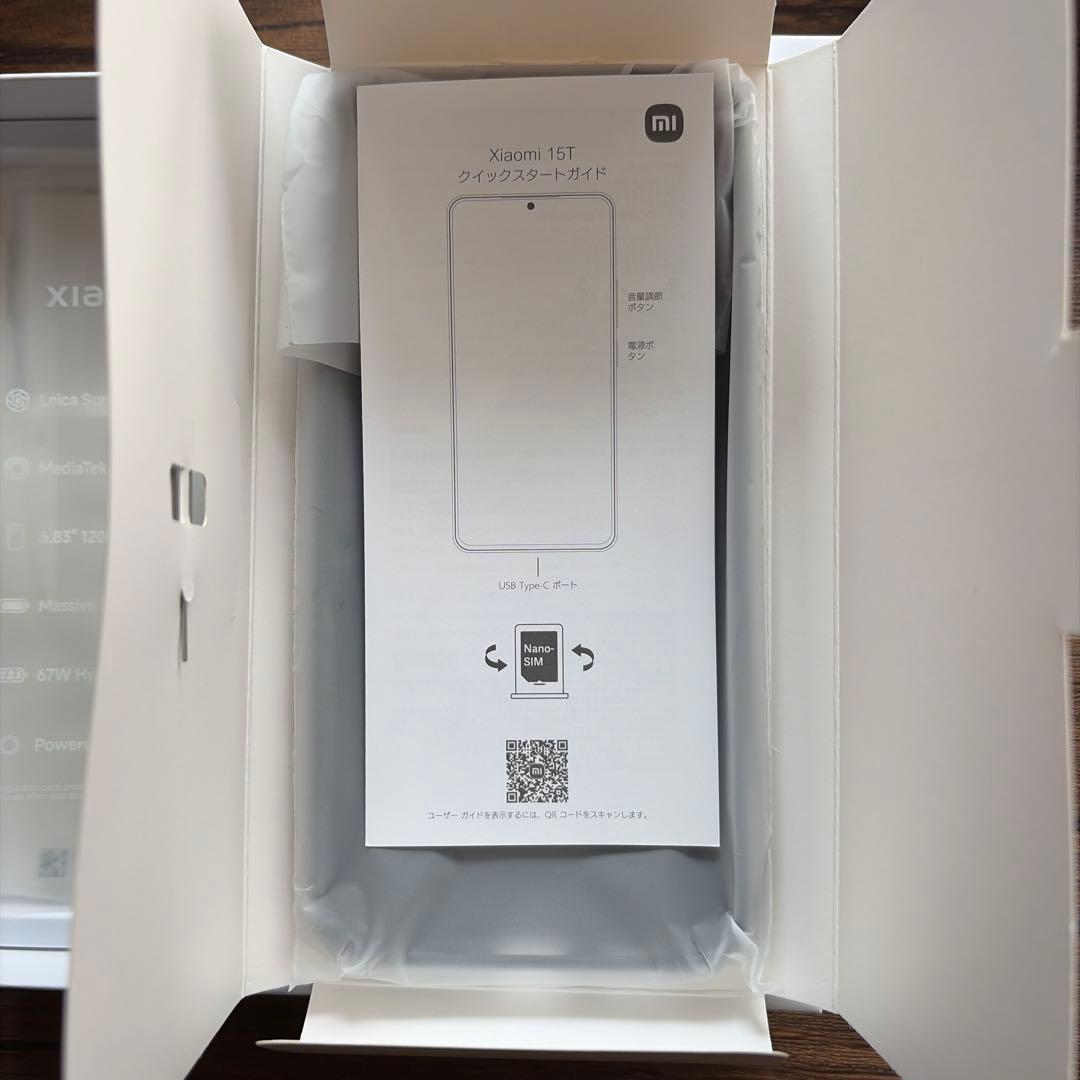 Xiaomi 15T 256GB ゴールド