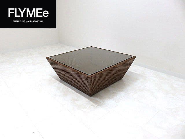 展示品 FLYMEe Japan Style 水牛革編みセンターテーブル FLYMEe Japan Style SIDE TABLE / フライミージャパンスタイル サイド