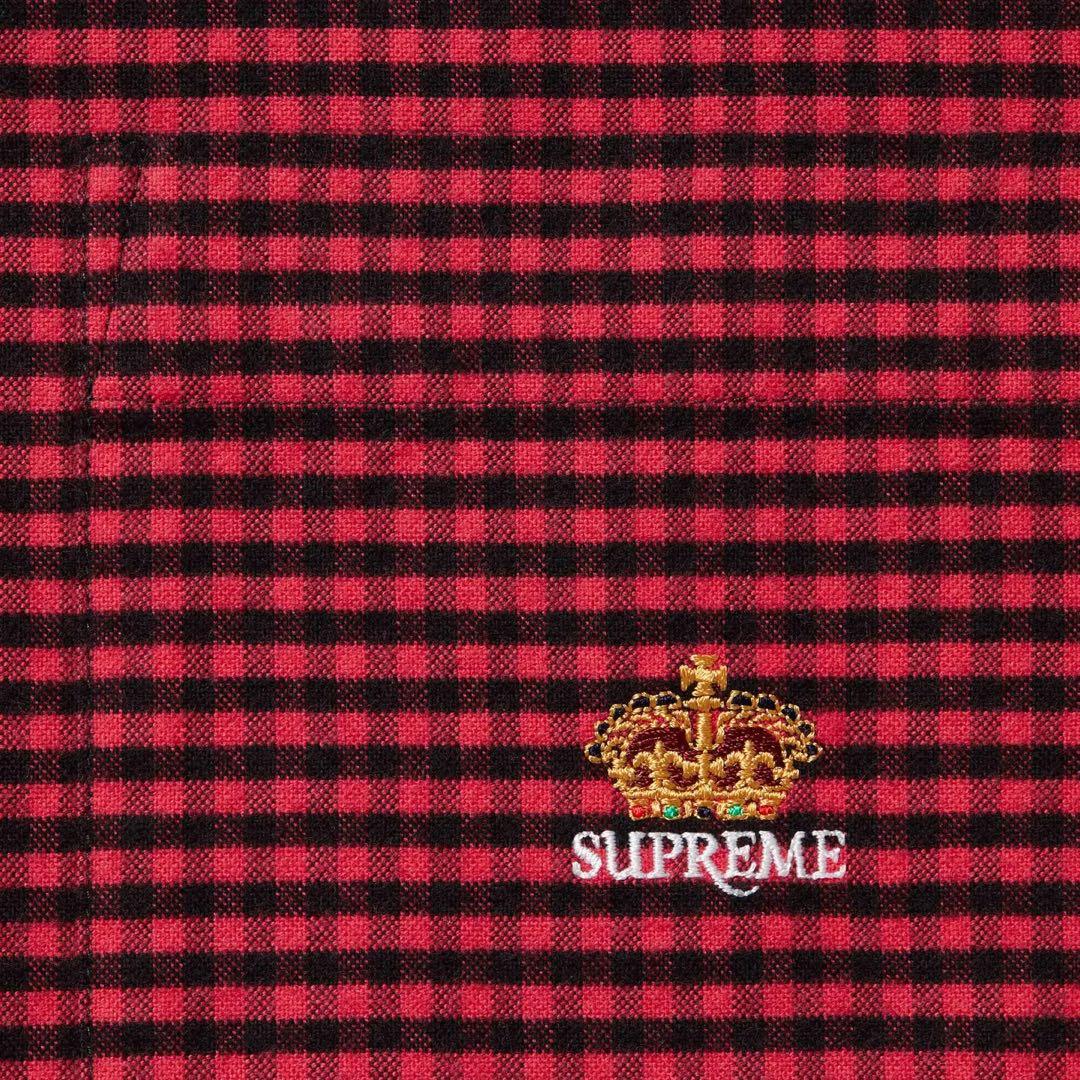 Supreme Loose Fit Flannel Oxford Shirt L - メルカリ