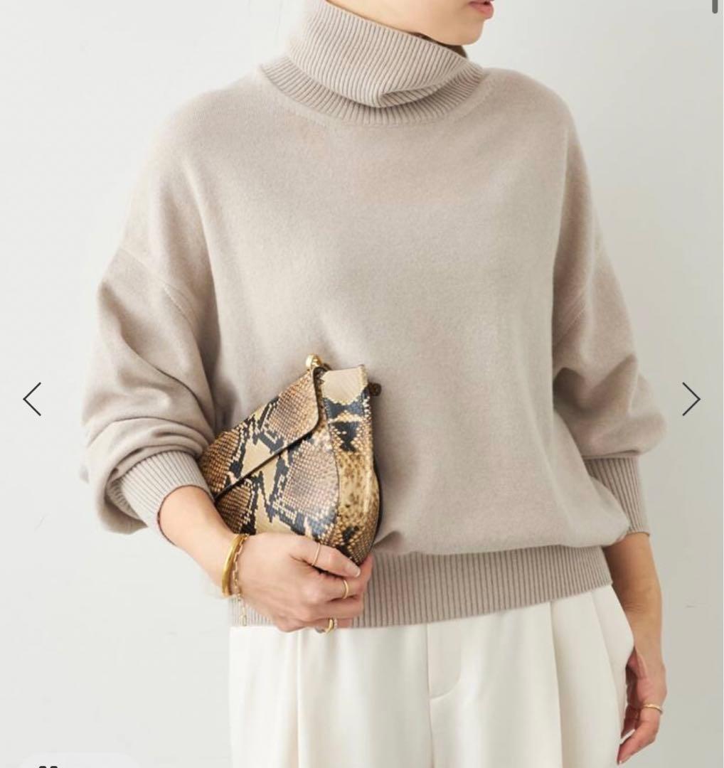 ドゥーズィエムクラス 2024AW JUSPER タートルネック プルオーバー